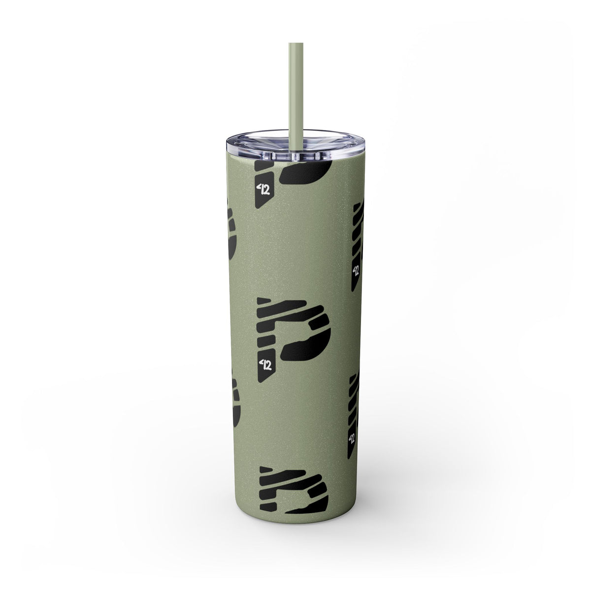 Color Rush Skinny Tumbler with Straw, 20oz