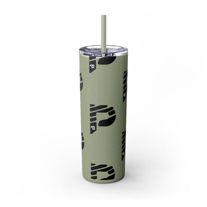 Color Rush Skinny Tumbler with Straw, 20oz