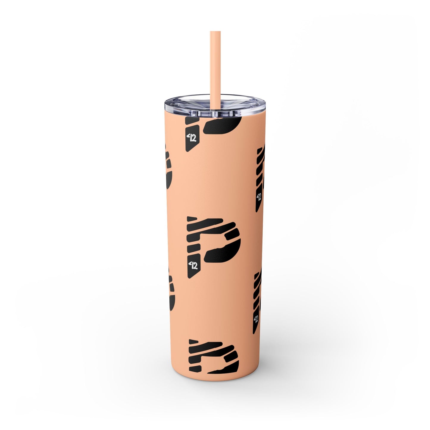 Color Rush Skinny Tumbler with Straw, 20oz