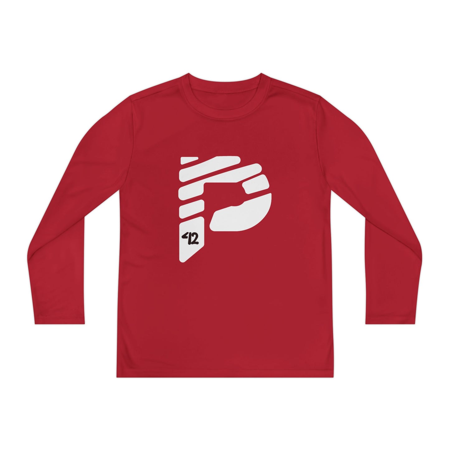 Youth Long Sleeve Color Rush White Tee