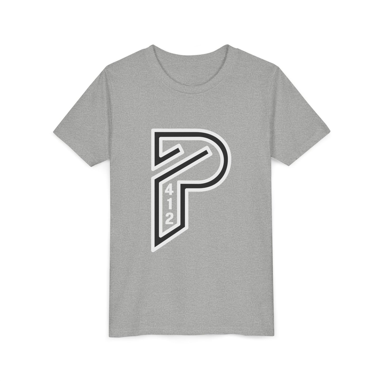 Youth Short Sleeve Bridges Color Rush White Tee
