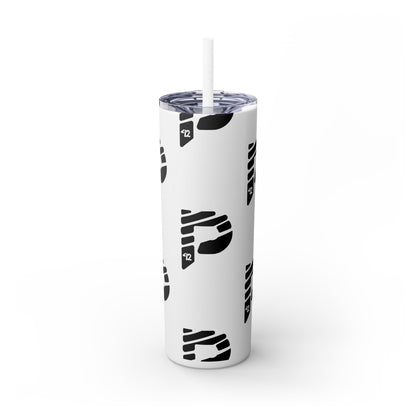 Color Rush Skinny Tumbler with Straw, 20oz