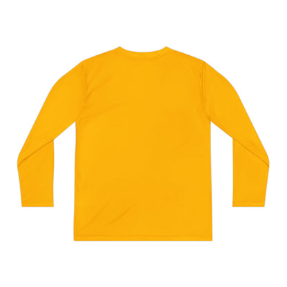 Youth Long Sleeve Color Rush White Tee