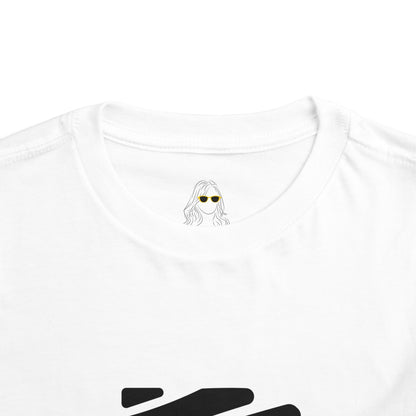 Toddler Short Sleeve Color Rush Black Tee