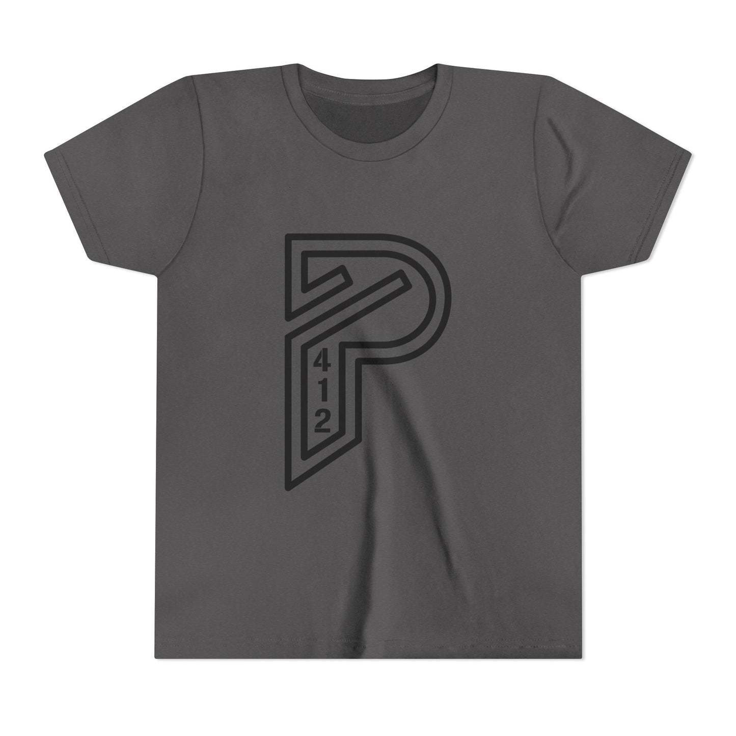 Youth Short Sleeve Bridges Color Rush Black Tee