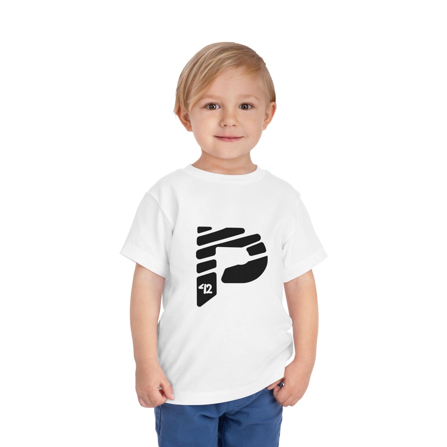 Toddler Short Sleeve Color Rush Black Tee