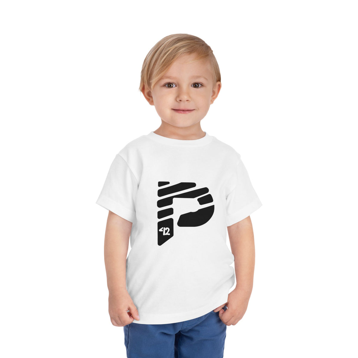 Toddler Short Sleeve Color Rush Black Tee