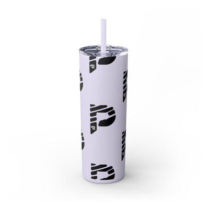 Color Rush Skinny Tumbler with Straw, 20oz