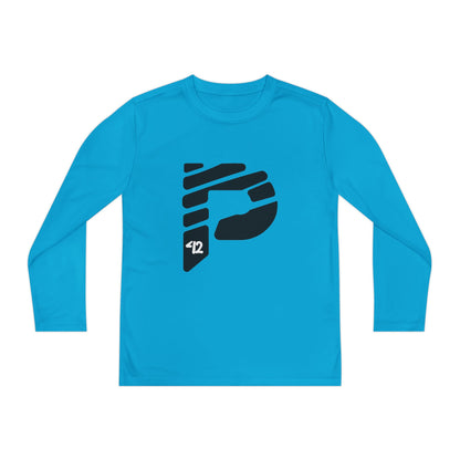 Youth Long Sleeve Color Rush Black Tee