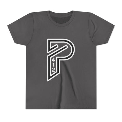 Youth Short Sleeve Bridges Color Rush White Tee
