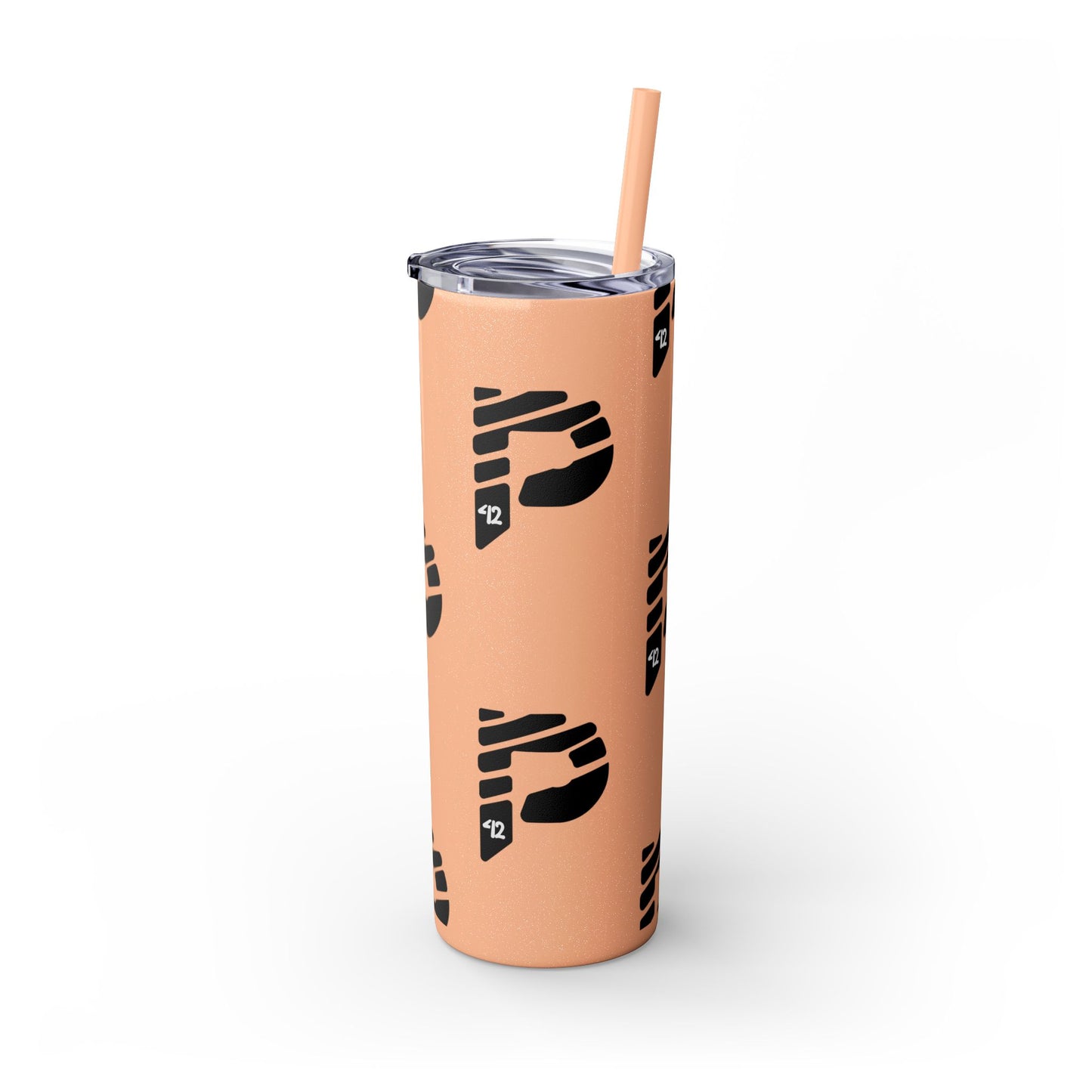 Color Rush Skinny Tumbler with Straw, 20oz