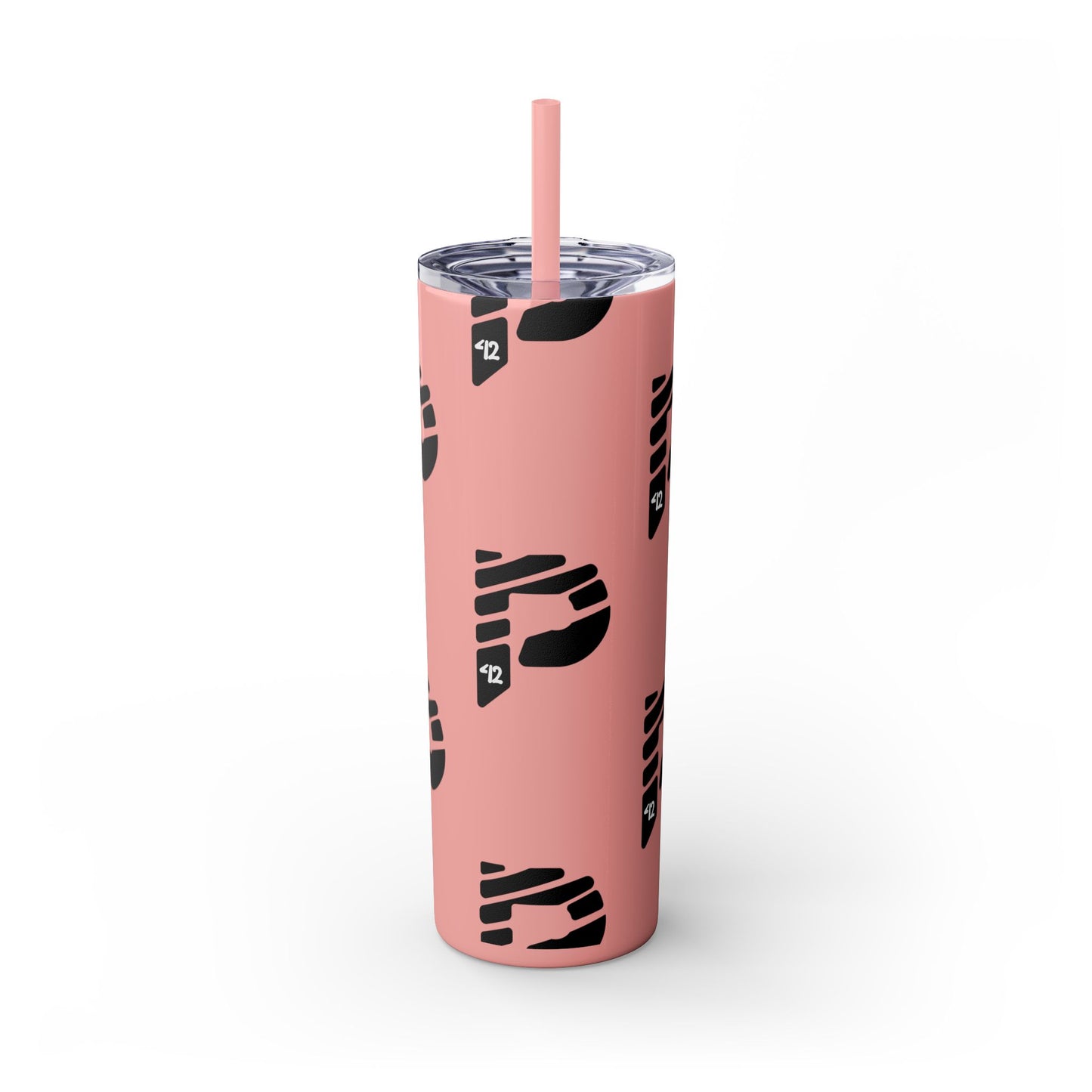Color Rush Skinny Tumbler with Straw, 20oz