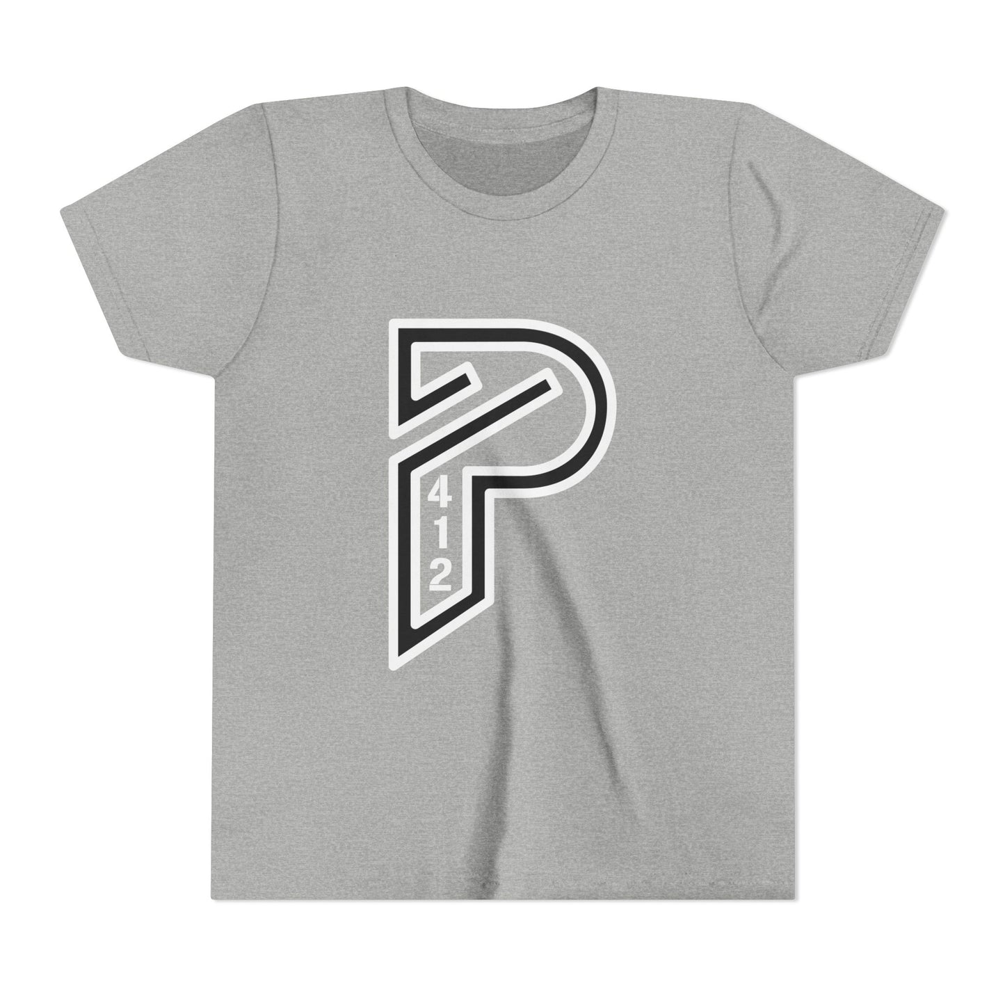 Youth Short Sleeve Bridges Color Rush White Tee