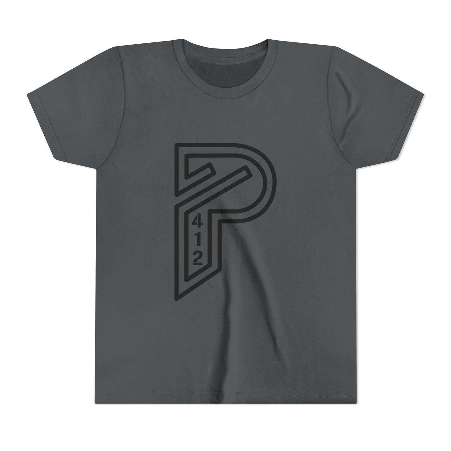 Youth Short Sleeve Bridges Color Rush Black Tee