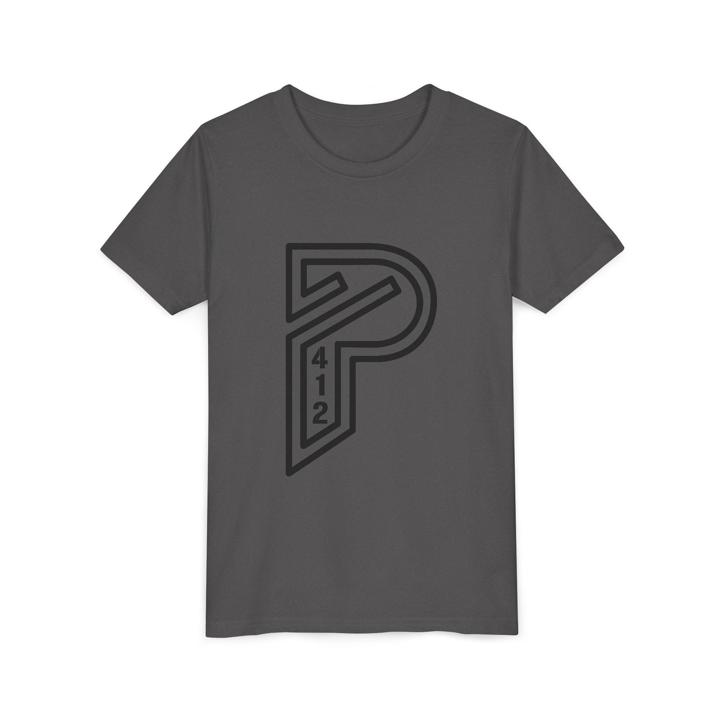 Youth Short Sleeve Bridges Color Rush Black Tee