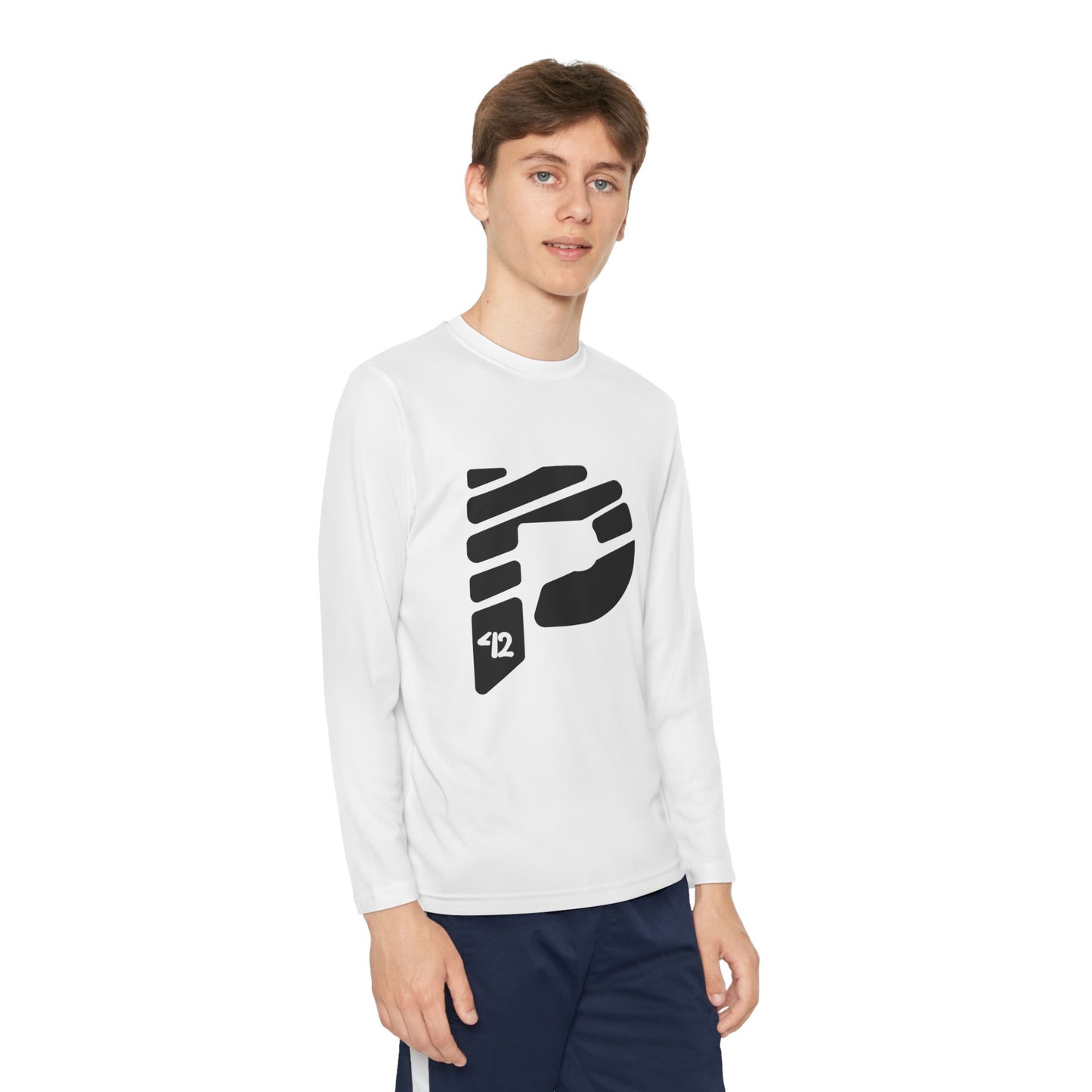 Youth Long Sleeve Color Rush Black Tee