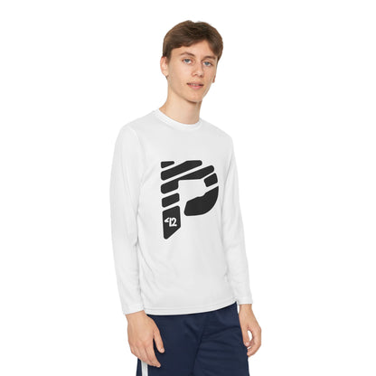 Youth Long Sleeve Color Rush Black Tee