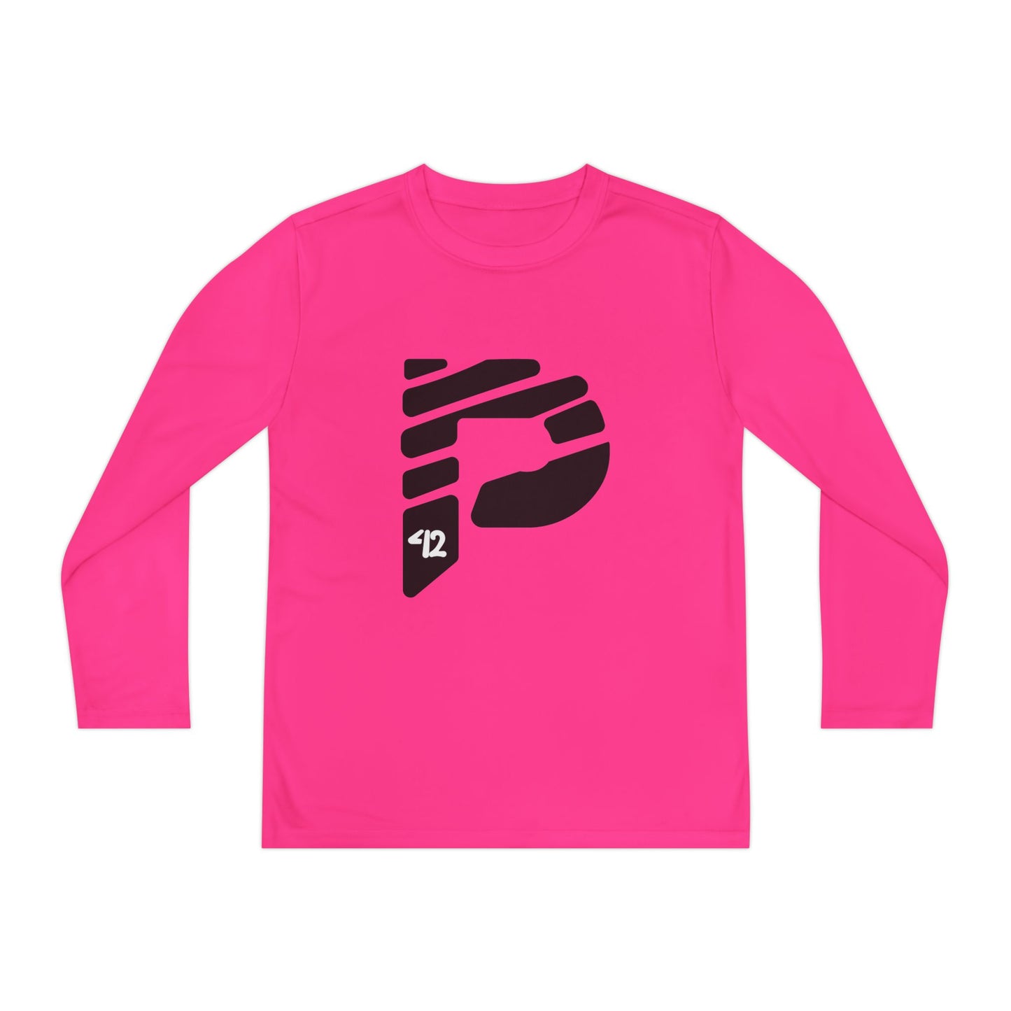 Youth Long Sleeve Color Rush Black Tee