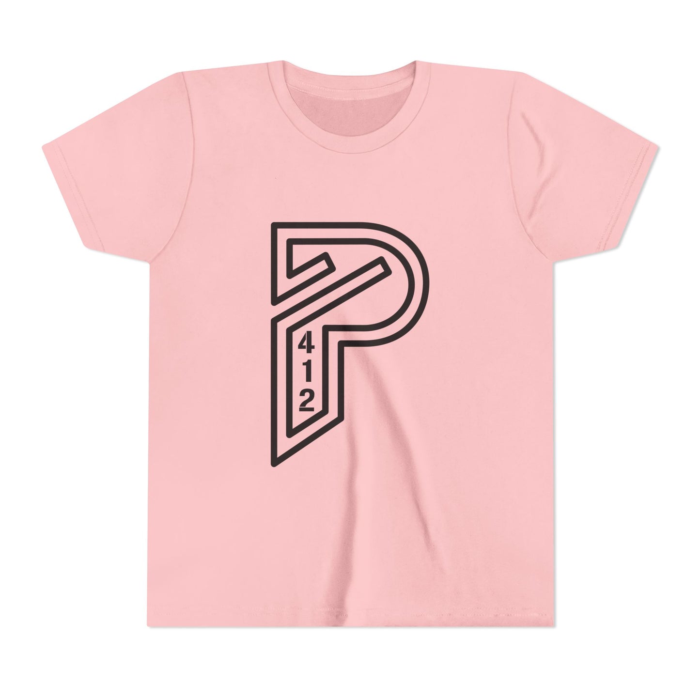 Youth Short Sleeve Bridges Color Rush Black Tee