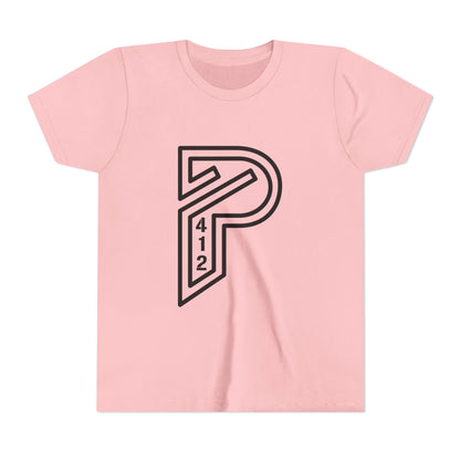 Youth Short Sleeve Bridges Color Rush Black Tee