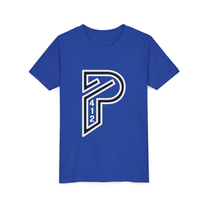 Youth Short Sleeve Bridges Color Rush White Tee