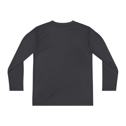 Youth Long Sleeve Color Rush White Tee