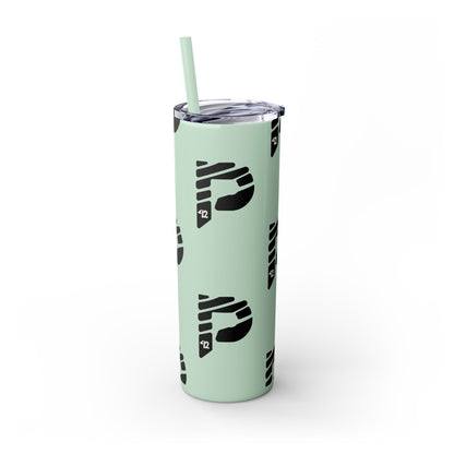 Color Rush Skinny Tumbler with Straw, 20oz