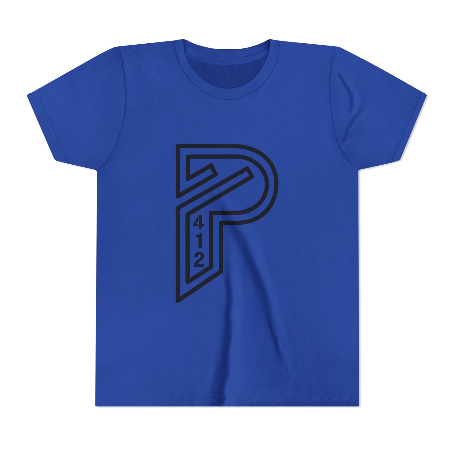 Youth Short Sleeve Bridges Color Rush Black Tee