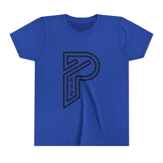 Youth Short Sleeve Bridges Color Rush Black Tee