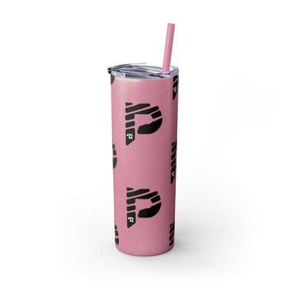 Color Rush Skinny Tumbler with Straw, 20oz
