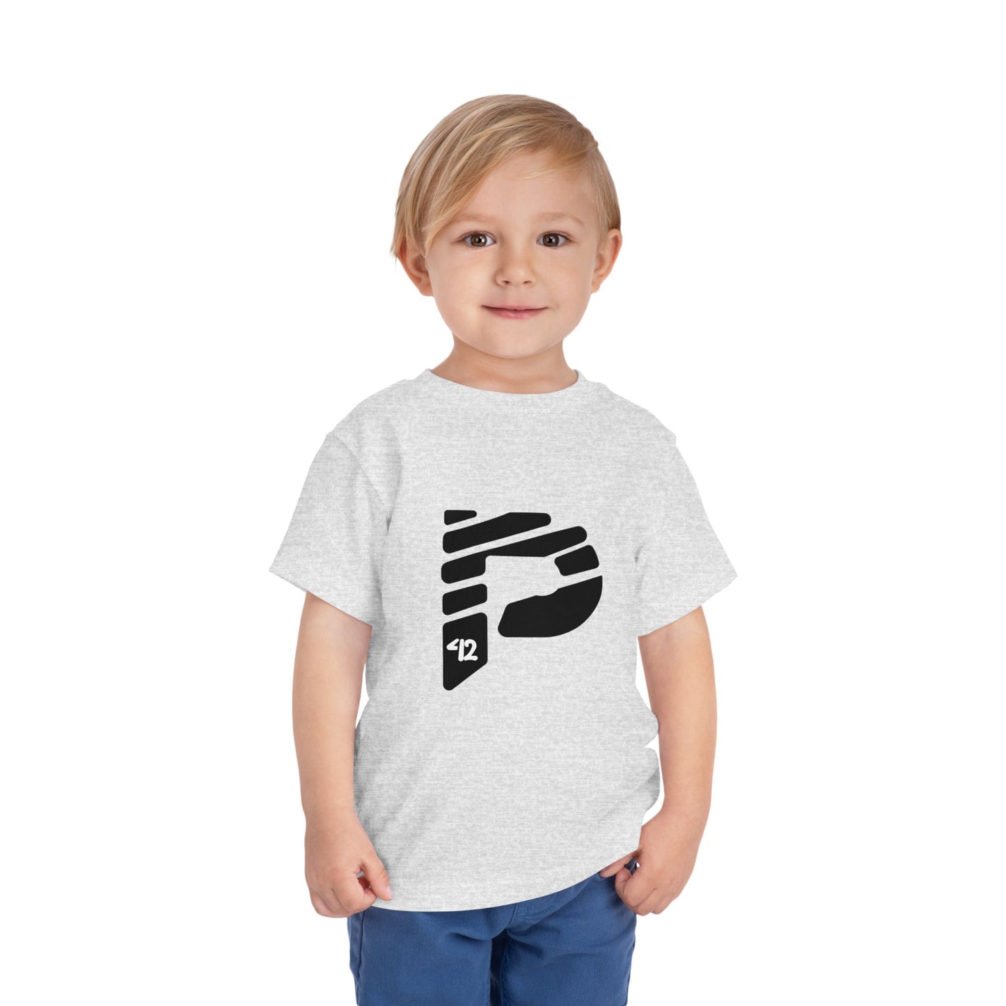Toddler Short Sleeve Color Rush Black Tee