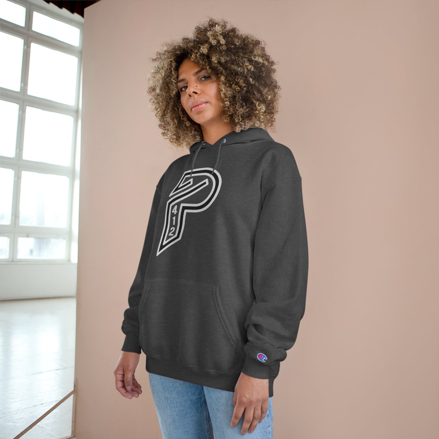 Bridges Color Rush White Champion Hoodie