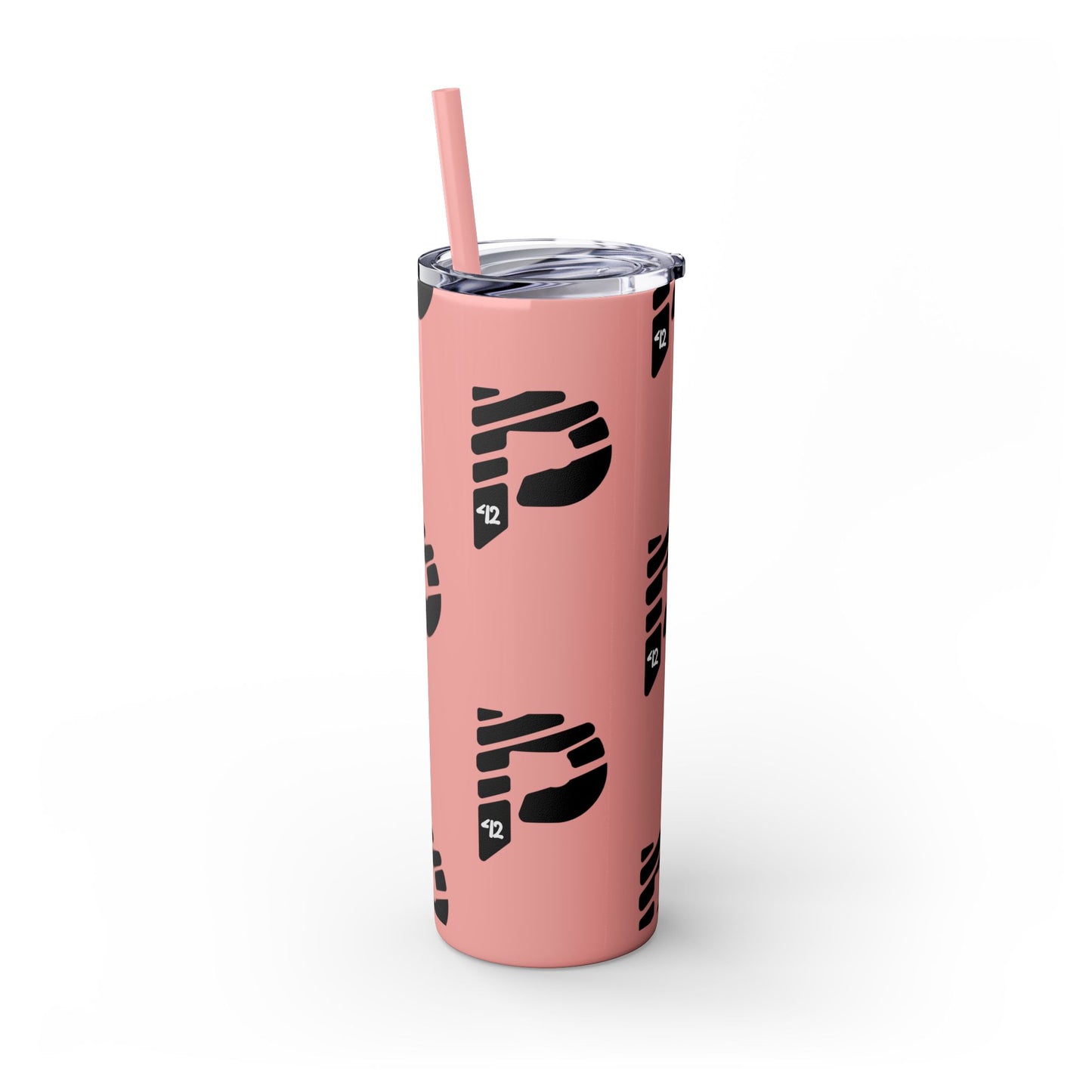 Color Rush Skinny Tumbler with Straw, 20oz