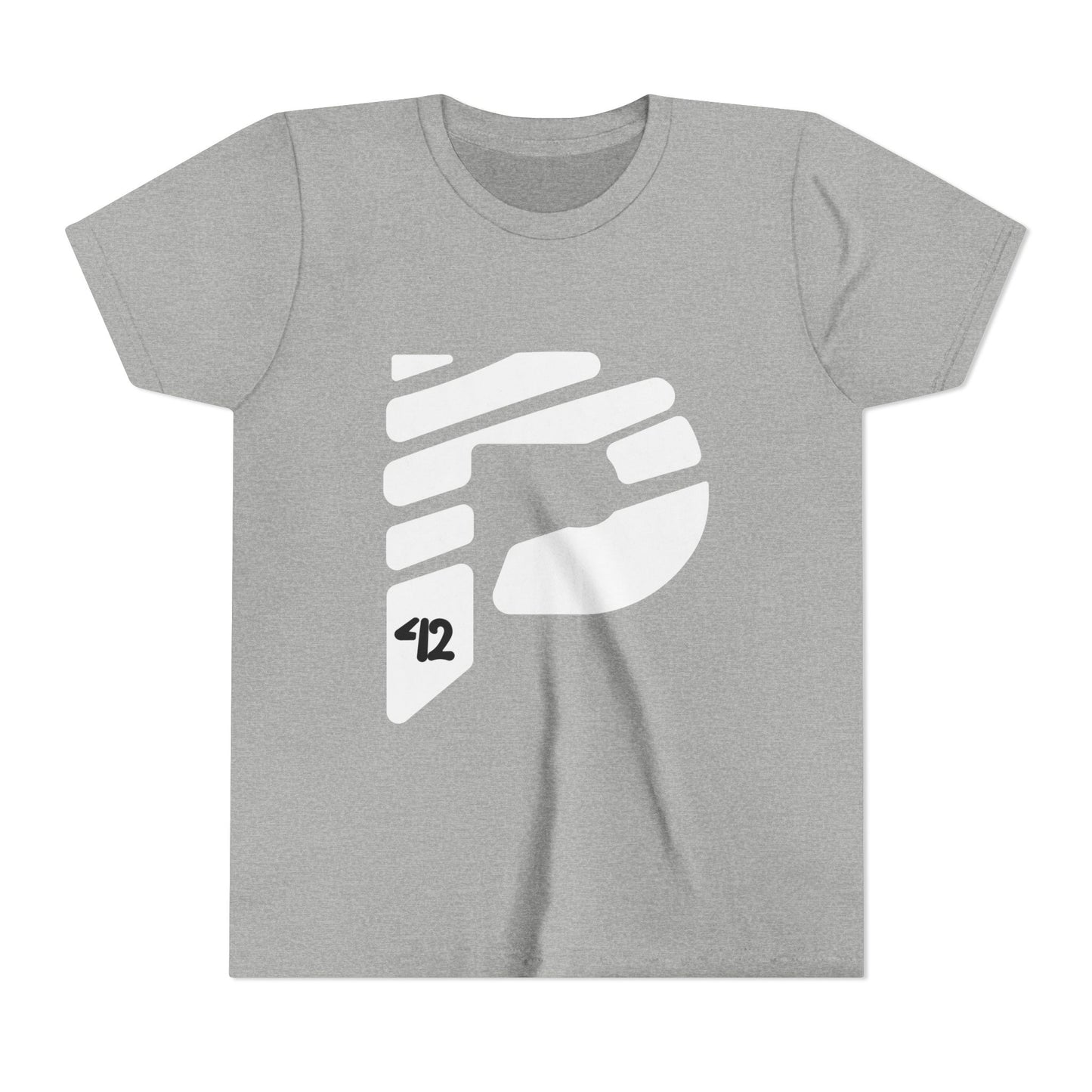 Youth Short Sleeve Color Rush White Tee