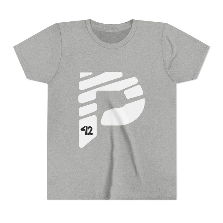 Youth Short Sleeve Color Rush White Tee