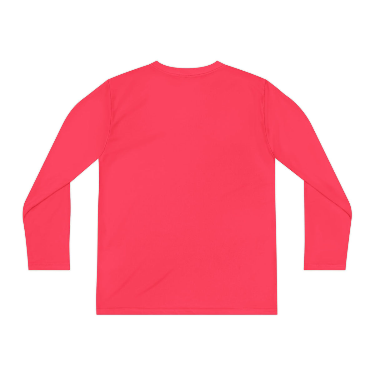 Youth Long Sleeve Color Rush White Tee