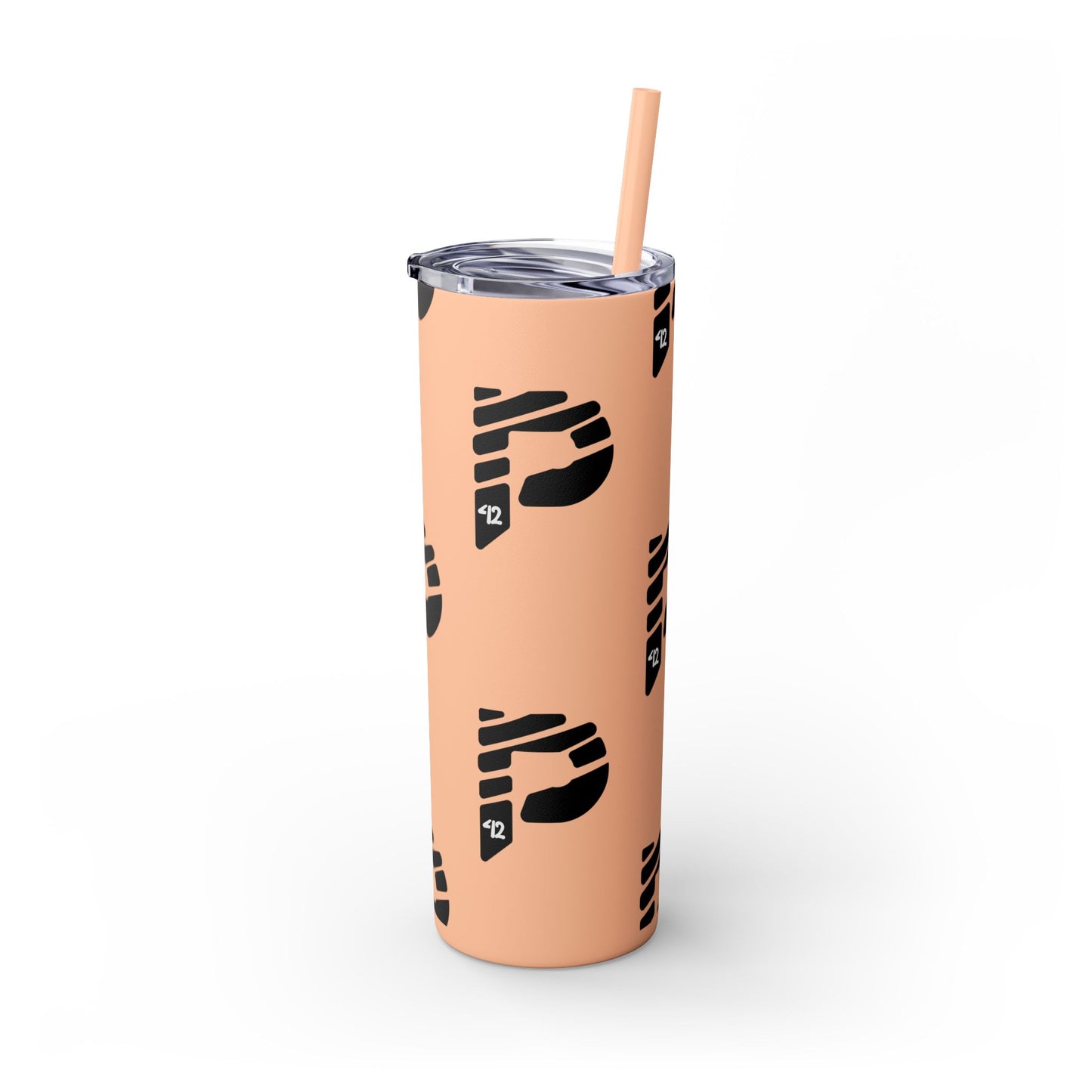 Color Rush Skinny Tumbler with Straw, 20oz