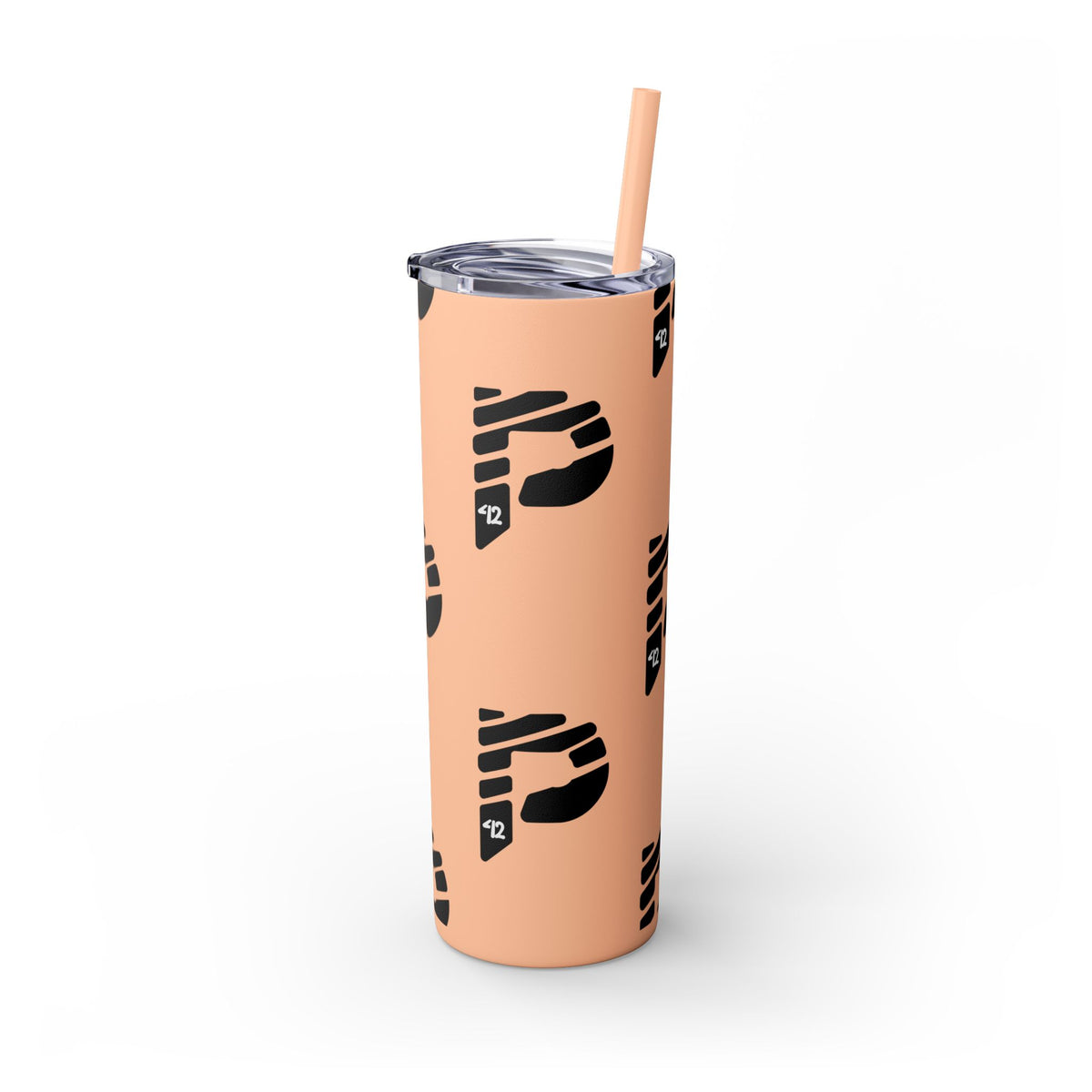 Color Rush Skinny Tumbler with Straw, 20oz