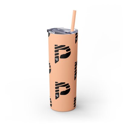 Color Rush Skinny Tumbler with Straw, 20oz