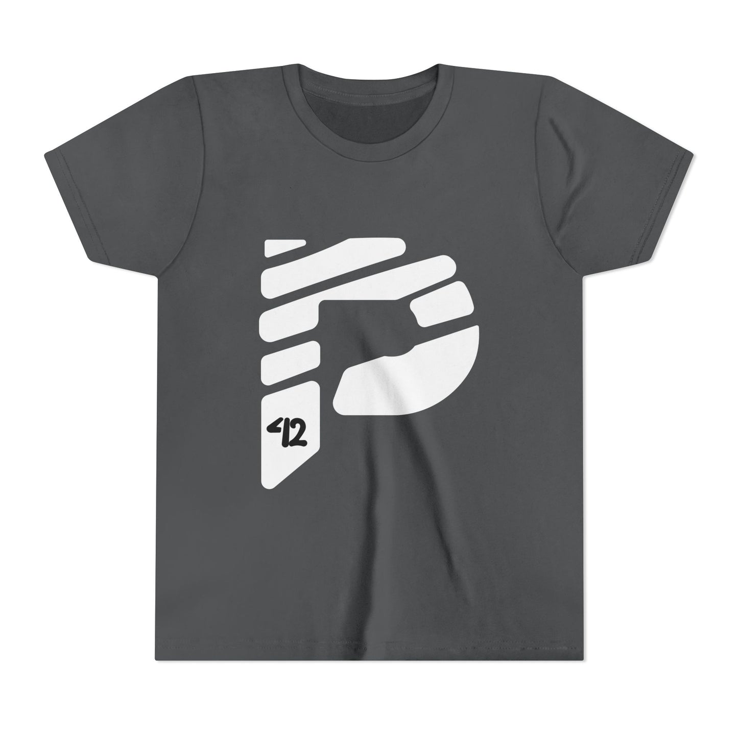 Youth Short Sleeve Color Rush White Tee