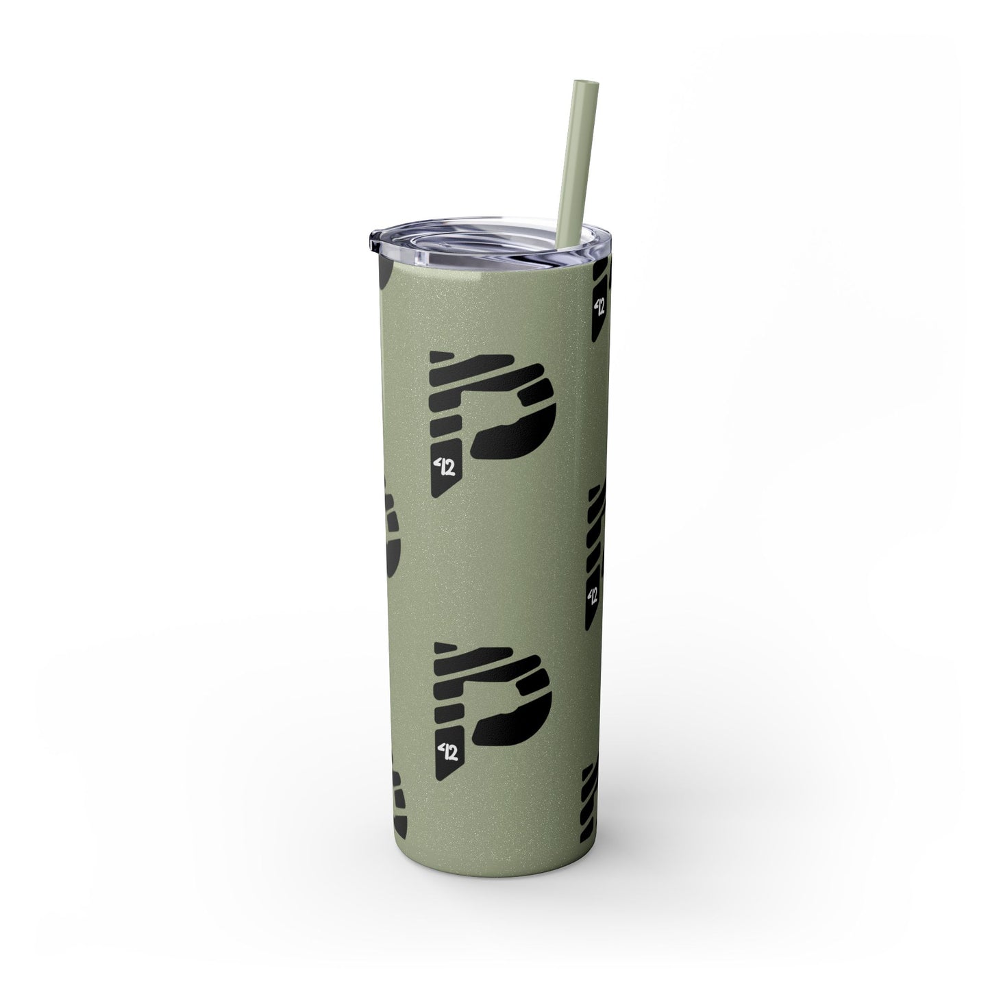 Color Rush Skinny Tumbler with Straw, 20oz