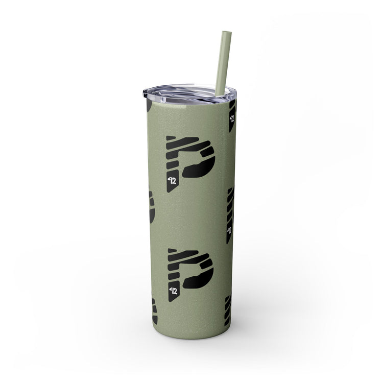 Color Rush Skinny Tumbler with Straw, 20oz