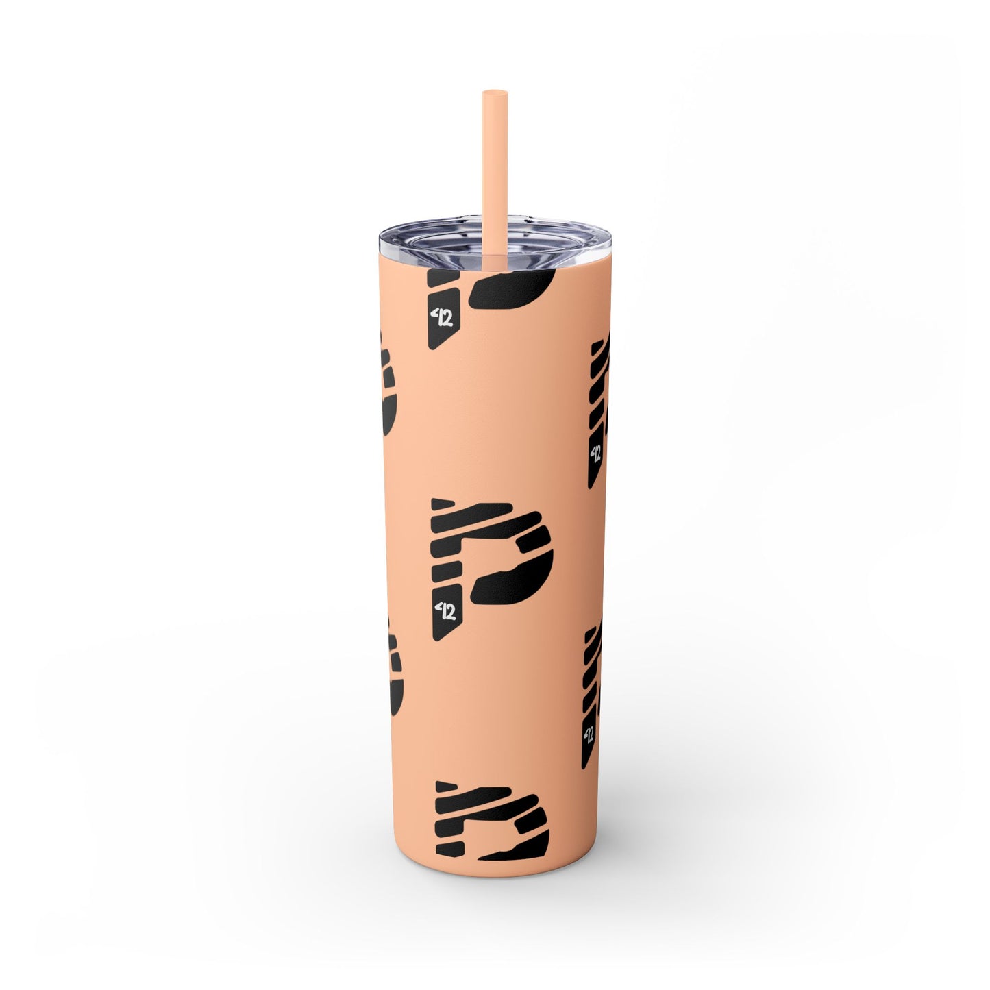 Color Rush Skinny Tumbler with Straw, 20oz