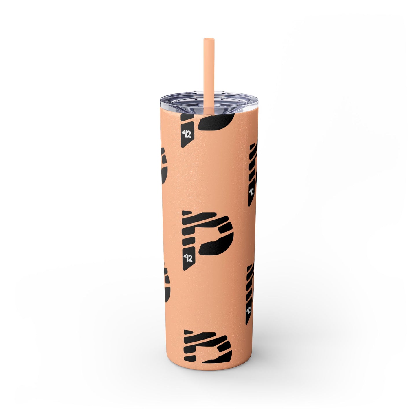 Color Rush Skinny Tumbler with Straw, 20oz