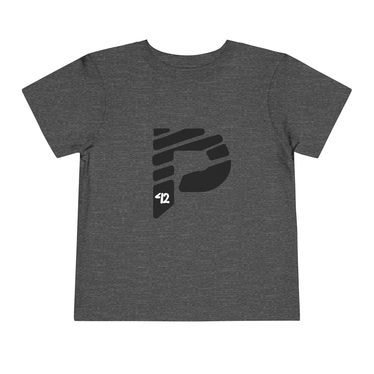 Toddler Short Sleeve Color Rush Black Tee