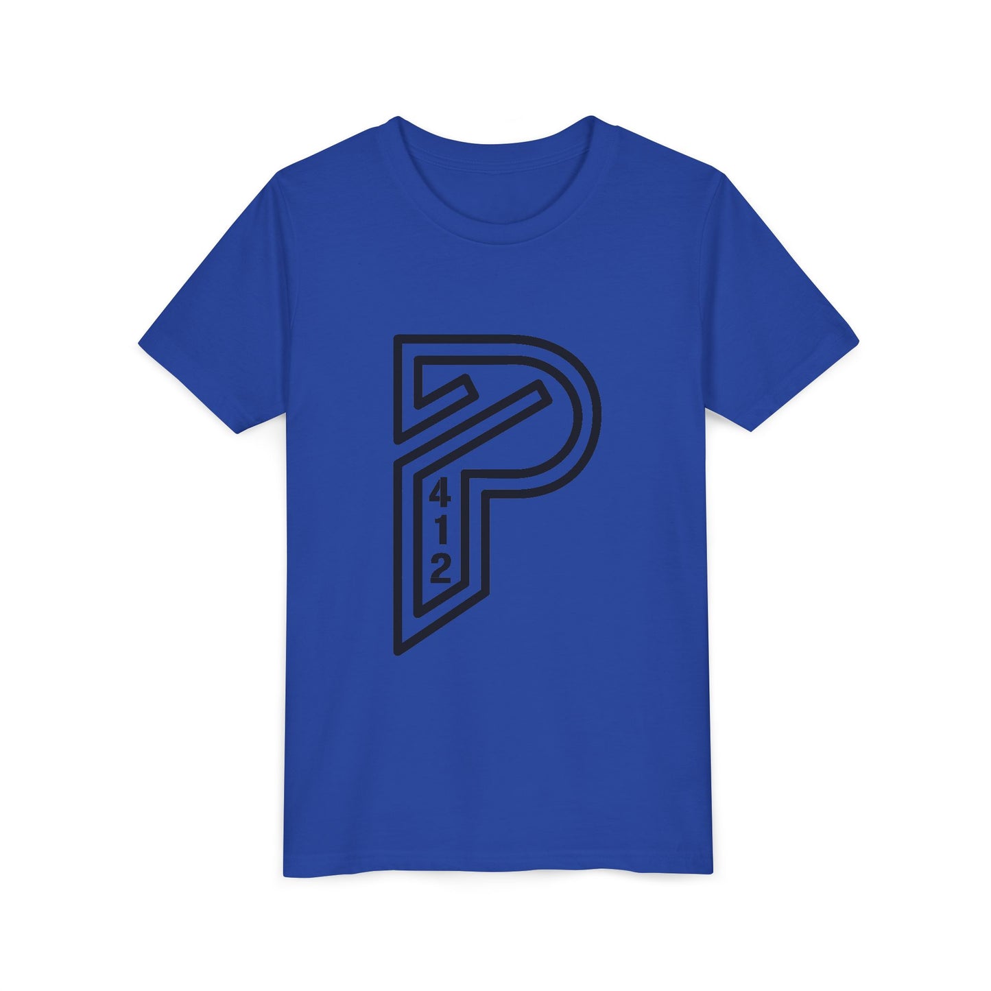Youth Short Sleeve Bridges Color Rush Black Tee