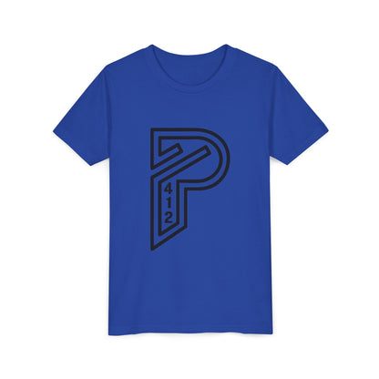 Youth Short Sleeve Bridges Color Rush Black Tee