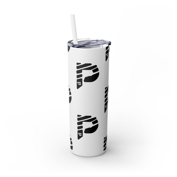 Color Rush Skinny Tumbler with Straw, 20oz