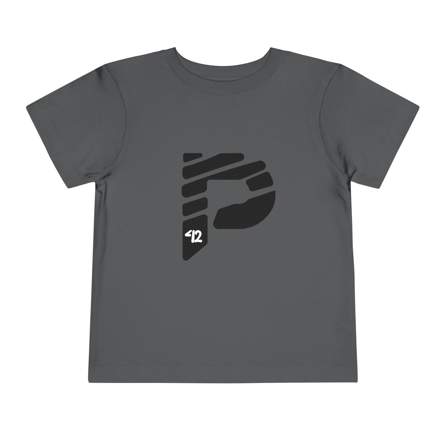 Toddler Short Sleeve Color Rush Black Tee