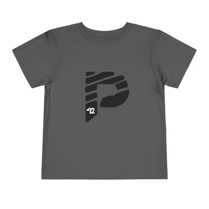 Toddler Short Sleeve Color Rush Black Tee